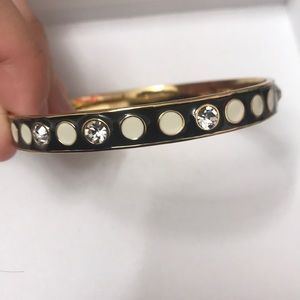 Kate Spade Bangle Black and Gold